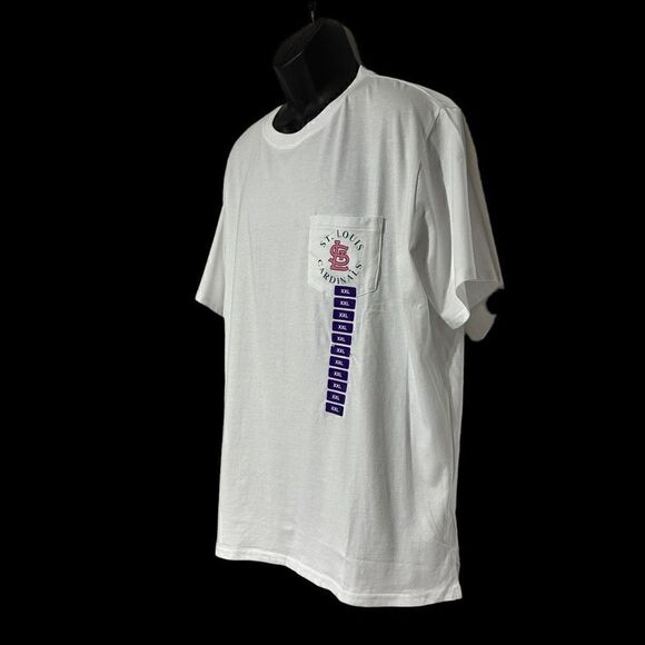 NWT St. Louis Cardinals Women’s White TShirt Size XXL - Picture 4 of 11